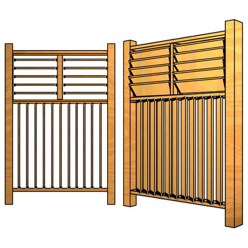 Louver Kit Direct best for fence louvers